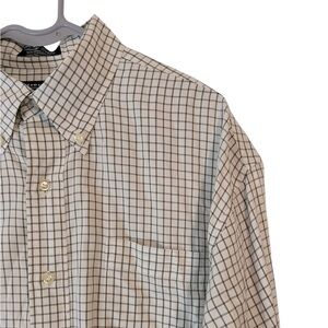 Hathaway Sport Men’s‎ Liberty Dobby Shirt Large Long Sleeve Button Down